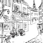 Miniatura fototapety Straße in Paris