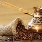 Miniatura fototapety Kaffee und Türke