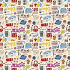 Miniatura fototapety Flotte Musik