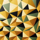 Miniatura fototapety Goldene Geometrie
