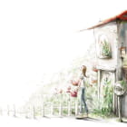 Miniatura fototapety Haus in der Natur