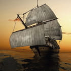 Miniatura fototapety Prächtiges Segelschiff