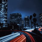 Miniatura fototapety Die Schönheit der Stadt bei Nacht