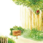 Miniatura fototapety Frühlingswald-Aquarell