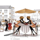 Miniatura fototapety Café in Paris