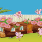 Miniatura fototapety Fröhliche Schmetterlinge