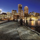 Miniatura fototapety Bostoner Uferpromenade