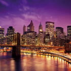Miniatura fototapety Manhattan bei Nacht
