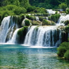Miniatura fototapety Breiter Wasserfall