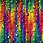 Miniatura fototapety Regenbogentropfen