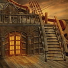 Miniatura fototapety Piratenschiffdeck
