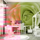 Miniatura fototapety Pfirsichrose we wnętrzu pokoju nastolatka