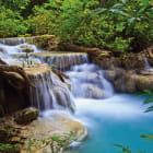 Miniatura fototapety Waldwasserfall