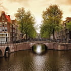 Miniatura fototapety Brücken von Amsterdam