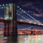 Miniatura fototapety Leuchtende Brücke