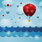 Miniatura fototapety Ballontag