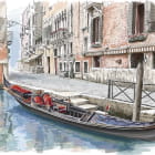 Miniatura fototapety Kanäle von Venedig