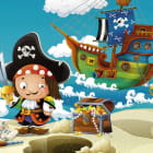 Miniatura fototapety Piraten