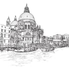Miniatura fototapety Kirche Santa Maria Della