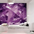 Miniatura fototapety Kristall-Amethyst we wnętrzu pokoju nastolatka