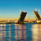 Miniatura fototapety Brücken von St. Petersburg