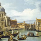 Miniatura fototapety Mit Blick auf Venedig